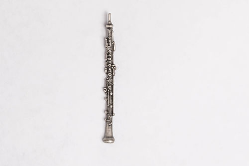 Oboe Pin/Tie Tac - Pewter