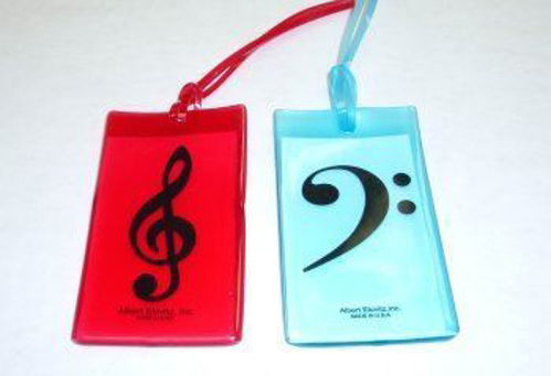Colored Clef Tag