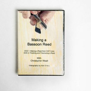 Making a Bassoon Reed DVD Edmund Nielsen Woodwinds Store