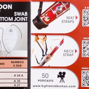 Bassoon Swab for Bottom Joint, BG, Microfiber Edmund Nielsen Woodwinds Store