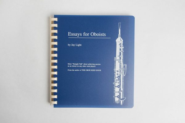 Book - "Essays for Oboists" Edmund Nielsen Woodwinds Store