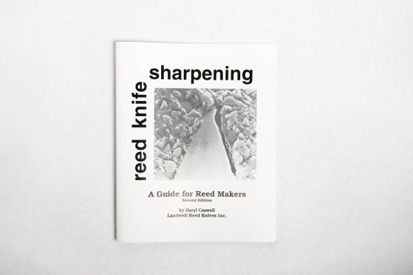 Book - Reed Knife Sharpening Book" by Daryl Caswell" Edmund Nielsen Woodwinds Store