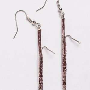 Bassoon Earrings Edmund Nielsen Woodwinds Store