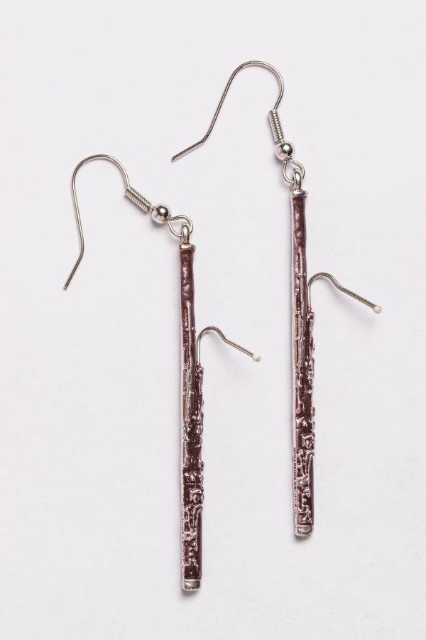 Bassoon Earrings Edmund Nielsen Woodwinds Store