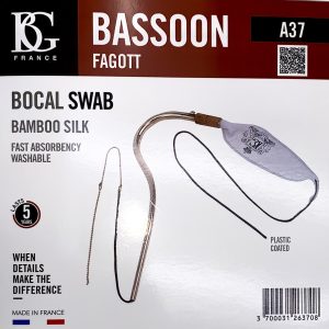 Bassoon Swab for Bocal, BG, Bamboo and Silk
